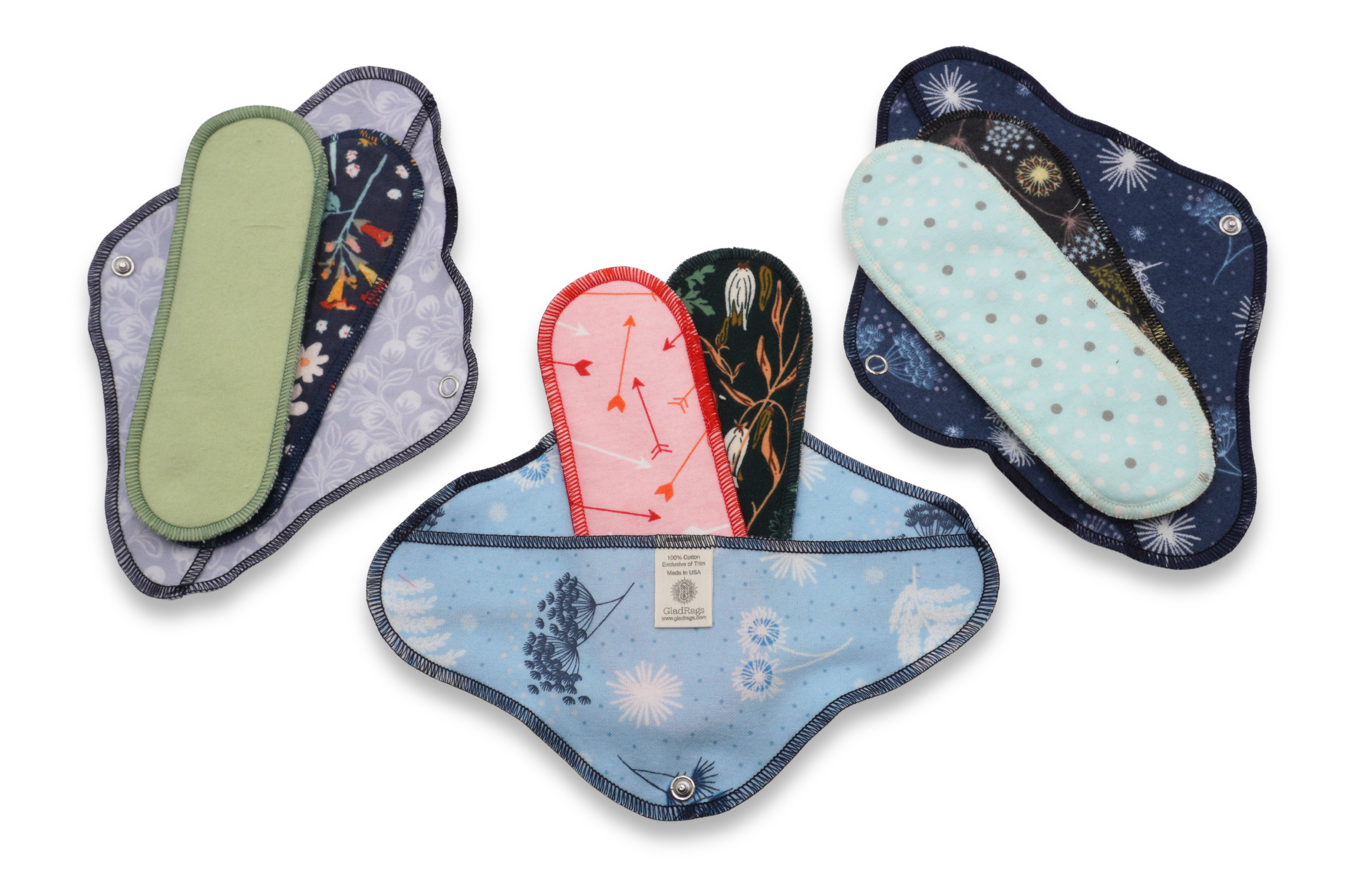 Mismatched Cloth Pads*