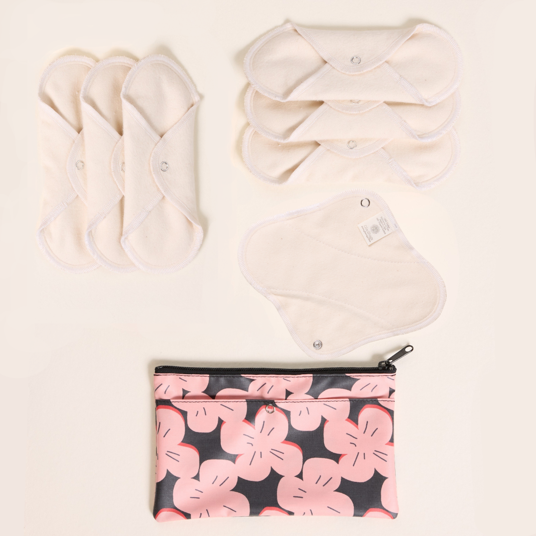 The Daily Pantyliner Kit - Cloth Panty Liners for Everyday Wear