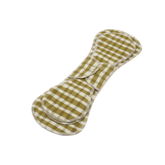 GladRags Night Pad Plus in Moss Maze — extra-long extra-absorbent reusable cloth pad for heavy overnight flow