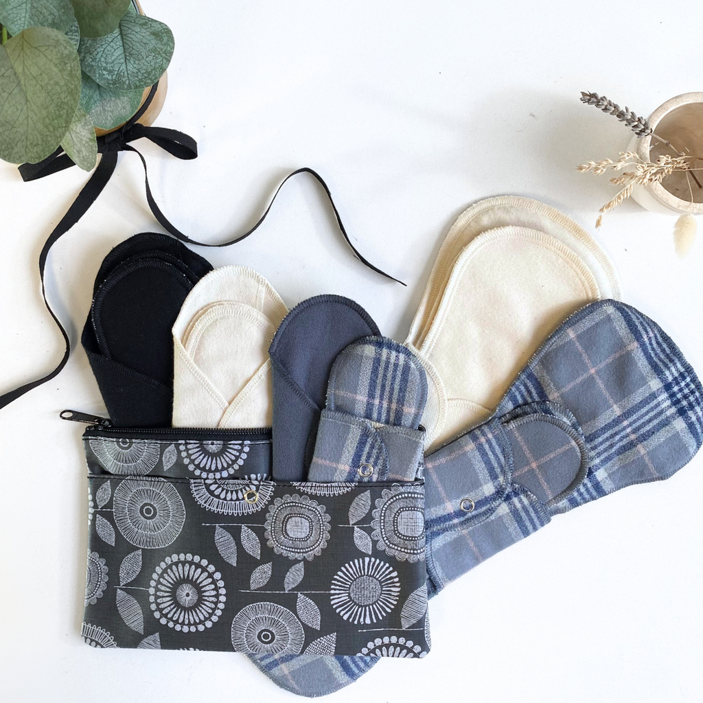 Cloth Pad Complete Size Kit - try all of our reusable pad sizes –
