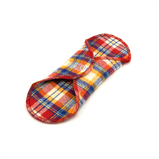 Primary Plaid Cloth Pads*
