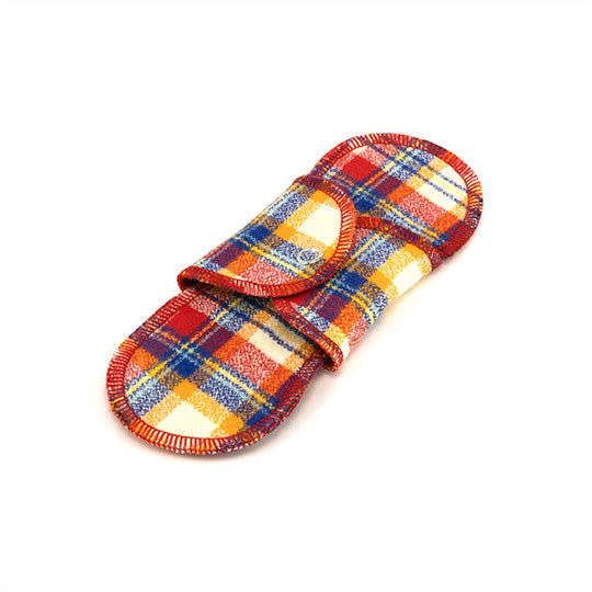 Primary Plaid Cloth Pads*