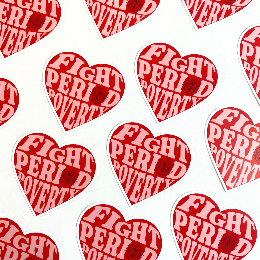 Fight Period Poverty Sticker