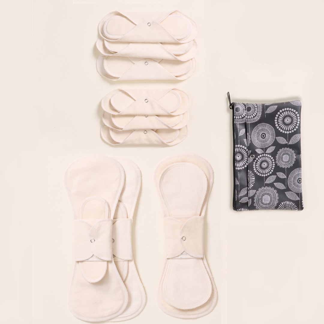 GladRags heavy flow kit - more coverage and absorbency