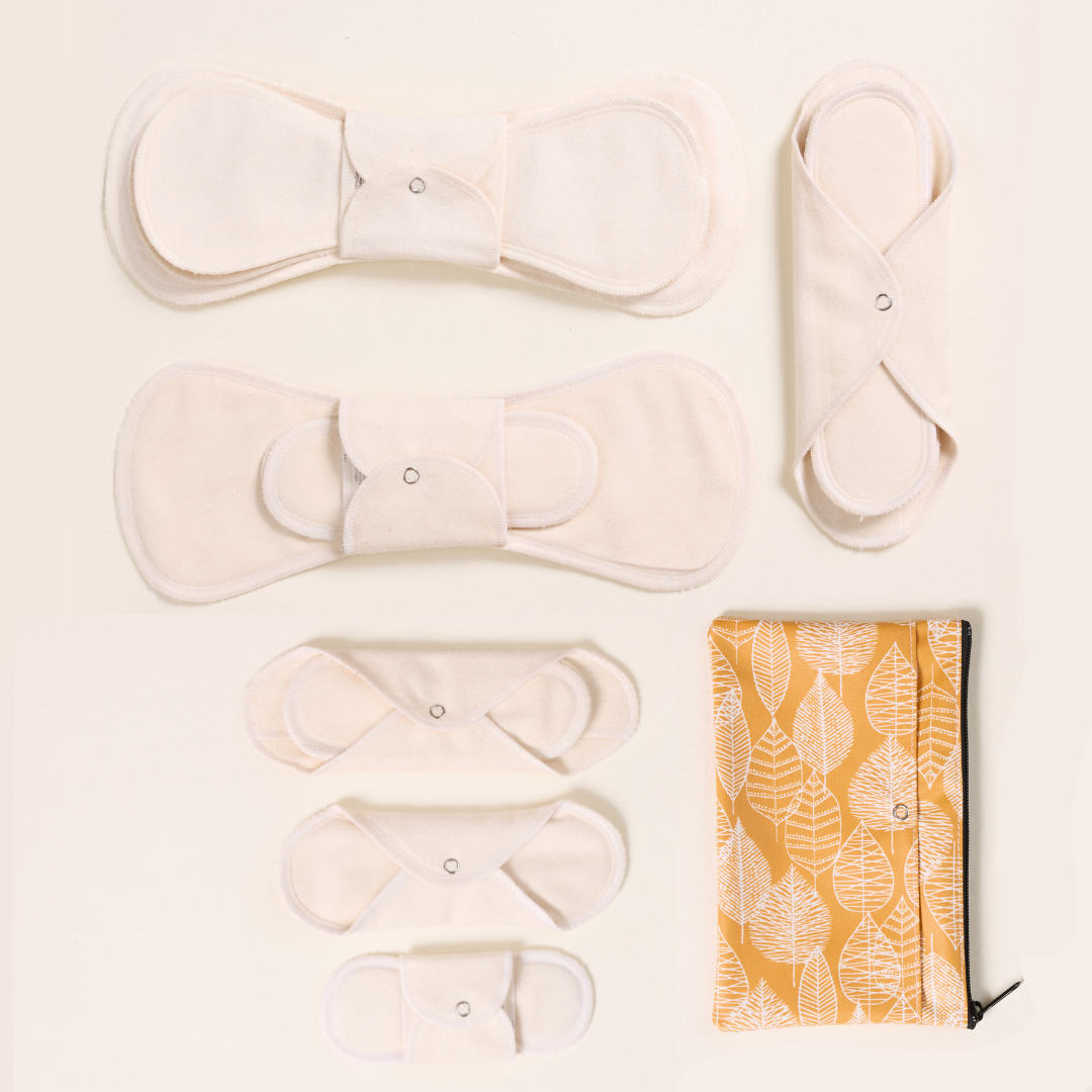 Cloth Pad Complete Size Kit - try all of our reusable pad sizes