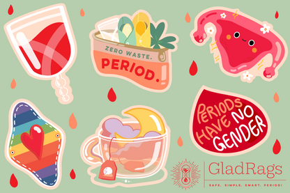 Period Party Sticker Sheet